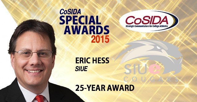 Special Awards Salute: Eric Hess (SIUE), 25-Year Award
